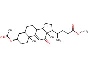 4-(3-<span class='lighter'>ACO</span>-DI-ME-OXO-14H-CYCLOPENTA(A)PHENANTHREN-17-YL)-PENTANOIC ACID ME ESTER