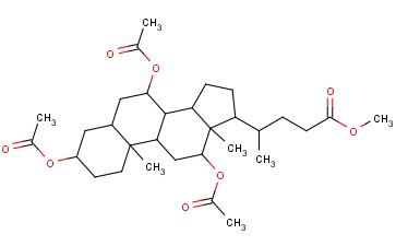 METHYL CHOLATE <span class='lighter'>TRIACETATE</span>