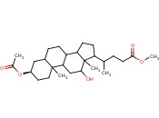 4-(3-<span class='lighter'>ACO</span>-12-HO-DIMETHYL-CYCLOPENTA(A)PHENANTHREN-17-YL)-PENTANOIC ACID ME ESTER