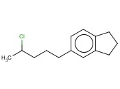 5-(4-CHLOROPENTYL)-2,3-DIHYDRO-1H-<span class='lighter'>INDENE</span>