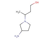 3-(3-AMINO-1-PYRROLIDINYL)-1-<span class='lighter'>BUTANOL</span>