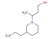 3-[3-(2-AMINOETHYL)-1-PIPERIDINYL]-1-<span class='lighter'>BUTANOL</span>