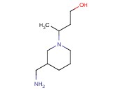 3-[3-(AMINOMETHYL)-1-PIPERIDINYL]-1-<span class='lighter'>BUTANOL</span>
