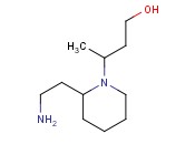 3-[2-(2-AMINOETHYL)-1-PIPERIDINYL]-1-<span class='lighter'>BUTANOL</span>