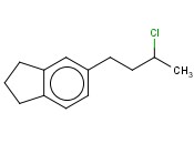 5-(3-CHLOROBUTYL)-2,3-DIHYDRO-1H-<span class='lighter'>INDENE</span>
