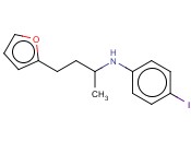 N-[4-(FURAN-2-YL)BUTAN-2-YL]-<span class='lighter'>4-IODOANILINE</span>