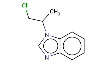 1H-<span class='lighter'>苯并咪唑</span>,1 - (2 -<span class='lighter'>氯</span>-1 -<span class='lighter'>甲基</span>乙基) - (9CI)