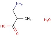 DL-3-<span class='lighter'>氨基</span><span class='lighter'>异</span><span class='lighter'>丁酸</span>水合物
