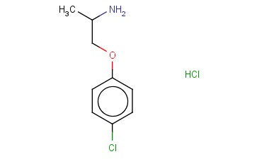 1-(4-氯苯氧基)-2-<span class='lighter'>丙</span><span class='lighter'>胺</span>盐酸盐