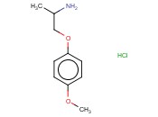 1-(4-<span class='lighter'>甲</span>氧基苯氧基)-2-<span class='lighter'>丙</span><span class='lighter'>胺</span><span class='lighter'>盐酸盐</span>