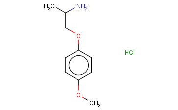 1-(4-甲氧基苯氧基)-2-<span class='lighter'>丙</span><span class='lighter'>胺</span>盐酸盐