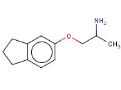 5-(2-AMINOPROPOXY)-2,3-DIHYDRO-1H-<span class='lighter'>INDENE</span>