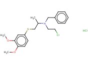 N-(2-氯<span class='lighter'>乙基</span>)-N-[2-(3,4-二甲氧基<span class='lighter'>苯</span>硫基)-1-甲基<span class='lighter'>乙基</span>]<span class='lighter'>苯</span>甲胺<span class='lighter'>盐酸盐</span>