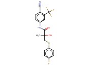 N-[4-CYANO-3-(TRIFLUOROMETHYL)PHENYL]-3-[(4-FLUOROPHENYL)THIO]-2-HYDROXY-2-METHYLPROPIONAMIDE