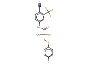 N-[4-<span class='lighter'>氰</span><span class='lighter'>基</span>-3-(三<span class='lighter'>氟</span>甲基)<span class='lighter'>苯基</span>]-3-[(4-<span class='lighter'>氟</span><span class='lighter'>苯基</span>)硫<span class='lighter'>基</span>]-2-羟基-2-甲基丙酰胺