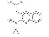 3-(2-AMINOPROPYL)-N-CYCLOPROPYL-N-METHYLQUINOLIN-2-AMINE