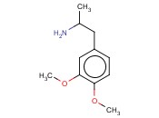 3,4-<span class='lighter'>二甲</span>氧基-alpha-<span class='lighter'>甲基</span>苯乙胺