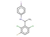 N-[1-(2,6-DICHLORO-3-FLUOROPHENYL)ETHYL]-<span class='lighter'>4-IODOANILINE</span>