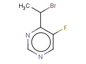 4-(1-溴乙基)-5-氟<span class='lighter'>嘧啶</span>