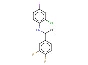 2-CHLORO-N-[1-(3,4-DIFLUOROPHENYL)ETHYL]-<span class='lighter'>4-IODOANILINE</span>