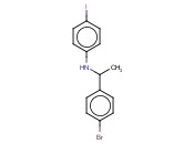 N-[1-(4-BROMOPHENYL)ETHYL]-<span class='lighter'>4-IODOANILINE</span>