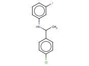 N-[1-(4-CHLOROPHENYL)ETHYL]-<span class='lighter'>3-IODOANILINE</span>