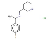 N-[1-(4-氟苯基)乙基]-3-哌啶<span class='lighter'>甲</span><span class='lighter'>胺</span><span class='lighter'>盐酸盐</span>