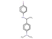 N-(1-[4-(DIMETHYLAMINO)PHENYL]ETHYL)-<span class='lighter'>4-IODOANILINE</span>