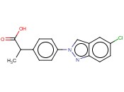2-[4-(6-氯-2H-<span class='lighter'>吲</span><span class='lighter'>唑</span>-2-基)苯基]丙酸