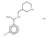 N-[1-(3-<span class='lighter'>氯苯</span>基)乙基]-3-哌啶甲胺<span class='lighter'>盐酸盐</span>