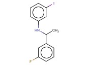 N-[1-(3-FLUOROPHENYL)ETHYL]-<span class='lighter'>3-IODOANILINE</span>