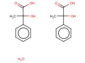 2-HYDROXY-2-<span class='lighter'>PHENYLPROPIONIC</span> ACID HEMIHYDRATE