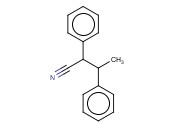 2,3-<span class='lighter'>DIPHENYL</span>-BUTYRONITRILE