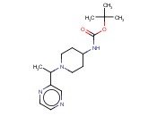 N-[1-[1-(2-吡嗪<span class='lighter'>基</span>)乙基]-4-哌啶<span class='lighter'>基</span>]氨基<span class='lighter'>甲酸</span><span class='lighter'>叔</span><span class='lighter'>丁</span><span class='lighter'>酯</span>