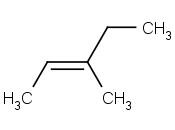 3-<span class='lighter'>甲基</span>-2-戊烯 (顺反异构<span class='lighter'>体</span>混和物)