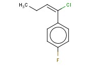 1-(1-氯-1-<span class='lighter'>丁烯</span>基)-4-氟苯