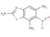 5,7-dimethyl-6-nitro-1,3-benzothiazol-2-amine