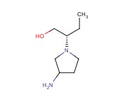 (2S)-2-(3-AMINO-1-PYRROLIDINYL)-1-<span class='lighter'>BUTANOL</span>