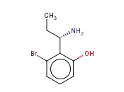 2-((1S)-1-AMINOPROPYL)-3-<span class='lighter'>BROMOPHENOL</span>