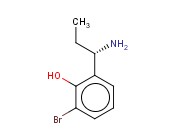 2-((1S)-1-AMINOPROPYL)-6-<span class='lighter'>BROMOPHENOL</span>