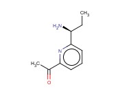 6-((1S)-1-AMINOPROPYL)-2-<span class='lighter'>ACETYLPYRIDINE</span>