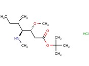 <span class='lighter'>tert-Butyl</span> (3R,4S,5S)-3-<span class='lighter'>methoxy</span>-5-methyl-4-(methylamino)heptanoate hydrochloride