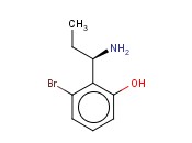 2-((1R)-1-AMINOPROPYL)-3-<span class='lighter'>BROMOPHENOL</span>
