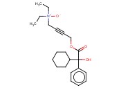 4-(<span class='lighter'>二</span><span class='lighter'>乙基</span>氮酰)<span class='lighter'>丁</span>-2-炔-1-基环己基(羟基)苯基<span class='lighter'>乙酸</span><span class='lighter'>酯</span>