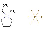 1-ETHYL-1-METHYLPYRROLIDINIUM <span class='lighter'>HEXAFLUOROPHOSPHATE</span>