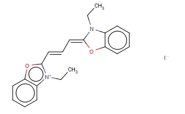 <span class='lighter'>3,3</span>'-<span class='lighter'>二</span><span class='lighter'>乙基</span><span class='lighter'>氧</span><span class='lighter'>杂</span><span class='lighter'>羰</span><span class='lighter'>花青</span><span class='lighter'>碘</span>