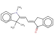 (2E)-2-[(2E)-2-(1,3,3-三甲基-1,3-二氢-2H-吲哚-2-亚乙基)乙缩醛]<span class='lighter'>茚</span>-1-<span class='lighter'>酮</span>