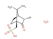右旋-3-溴樟脑-10-磺酸<span class='lighter'>单</span><span class='lighter'>水</span>