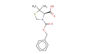 <span class='lighter'>N-CBZ-</span>(R)-5,5-DIMETHYL-1,3-THIAZOLIDINE-4-CARBOXYLIC ACID