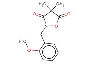 2-(<span class='lighter'>2-METHOXYBENZYL</span>)-4,4-DIMETHYL-3,5-ISOXAZOLIDINEDIONE